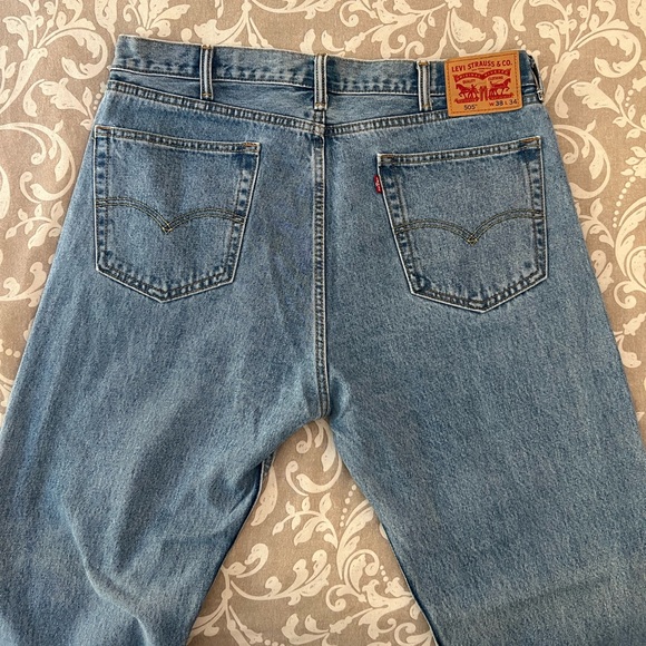 Levi’s 505 W38 L34 blue jeans - Picture 2 of 7